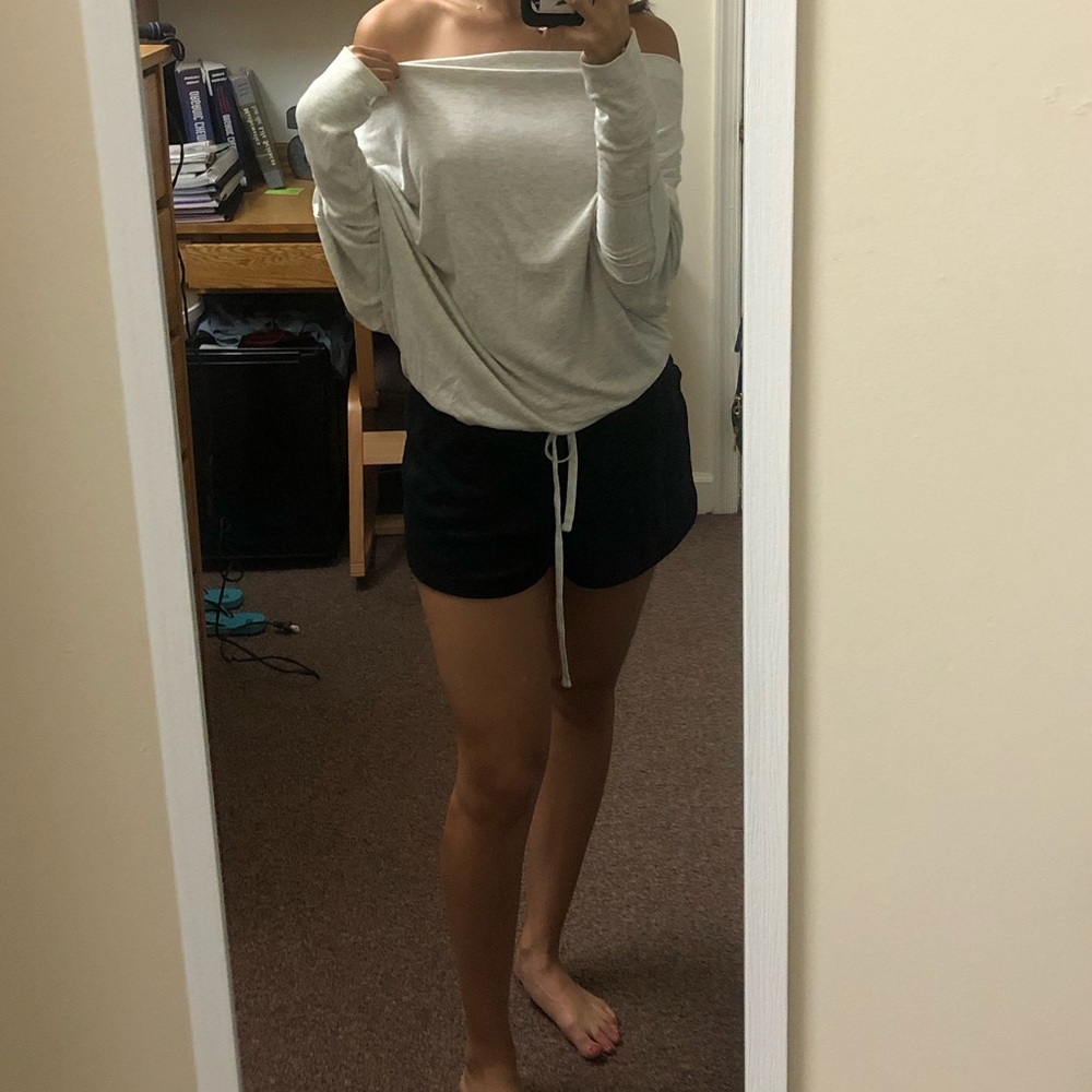 Off the shoulder shirt